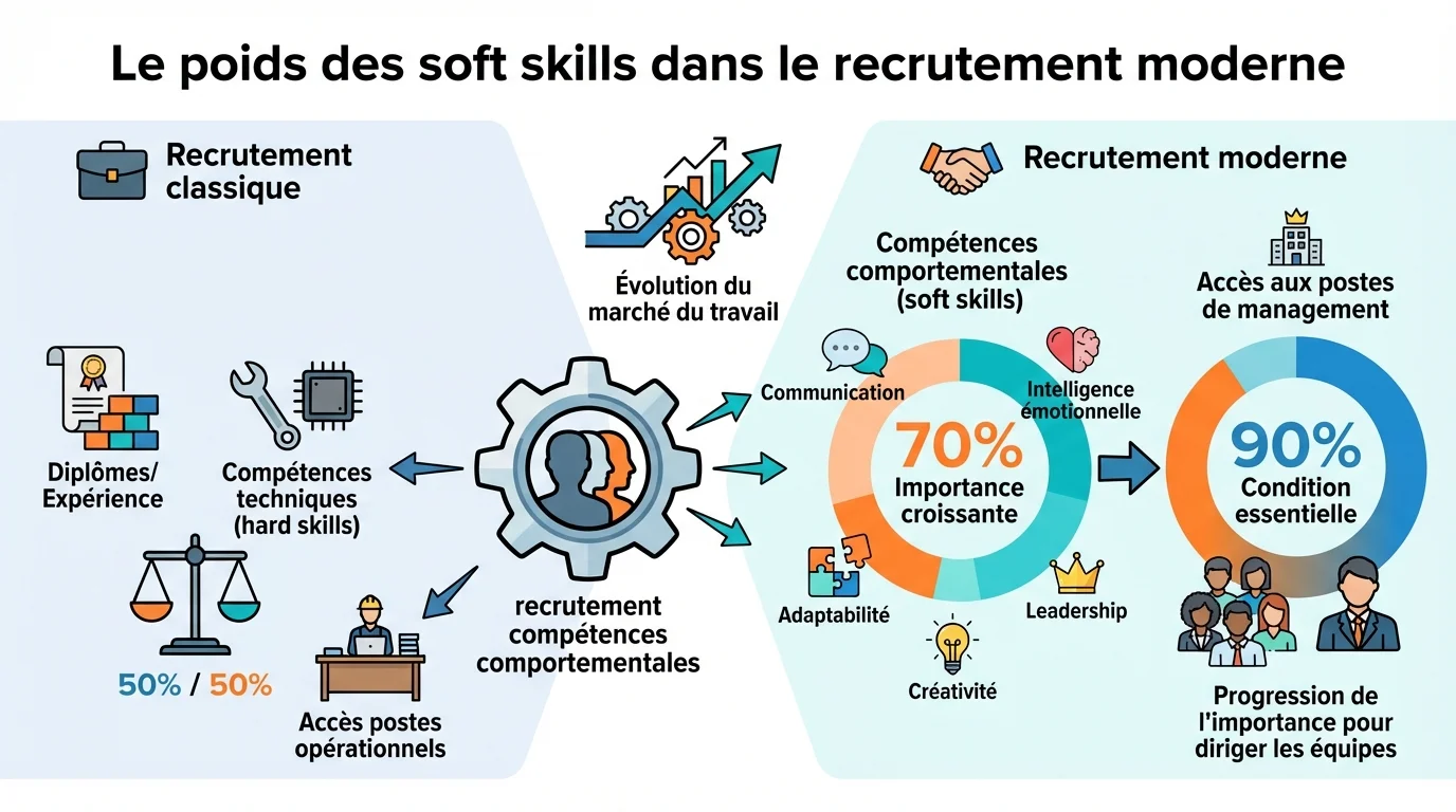 Le poids des Soft Skills dans le recrutement moderne