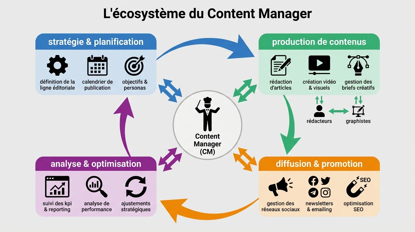 L'écosystème du Content Manager