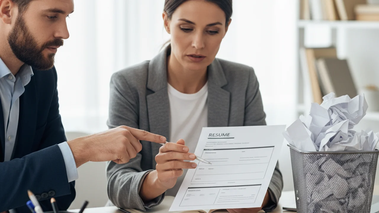 CV qui retient l'attention