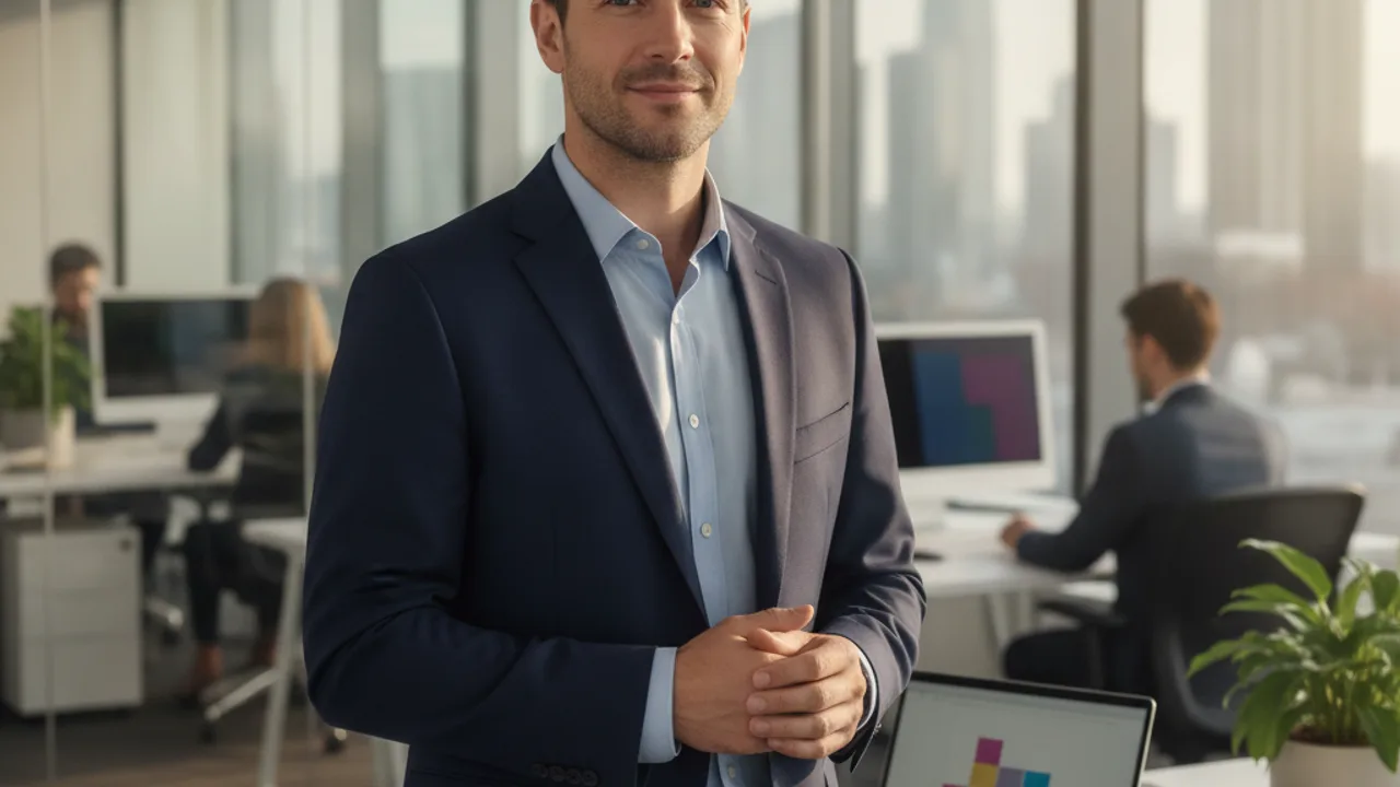 Professionnel retrouvant confiance et sérénité au travail