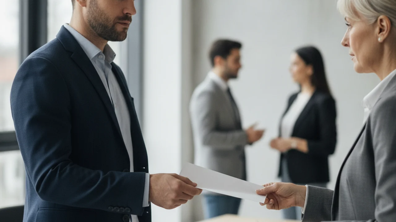 Image de couverture - Lettre de démission sans préavis : modèle et cas de dispense