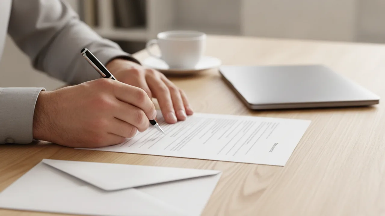 Rédaction d'une lettre de rupture anticipée de CDD